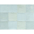 Wandtegel Mero Zellige Mint Glans 12x12 cm