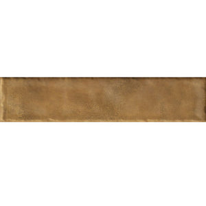 Handvorm Tegel Mero Glans Bruin 6,5x29,8 cm