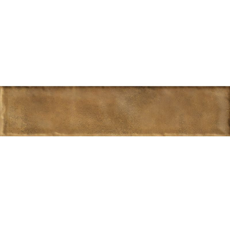 Handvorm Tegel Mero Glans Bruin 6,5x29,8 cm