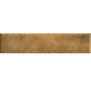 Handvorm Tegel Mero Glans Bruin 6,5x29,8 cm