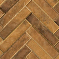 Handvorm Tegel Mero Glans Bruin 6,5x29,8 cm