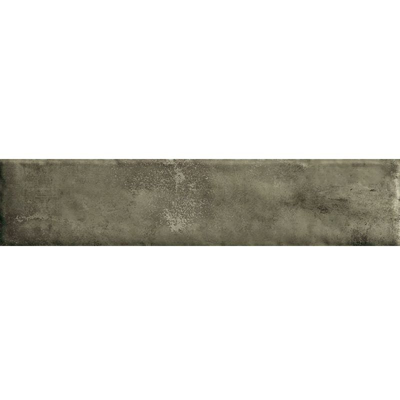 Handvorm Tegel Mero Glans Olijfgroen 6,5x29,8 cm