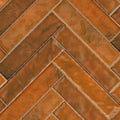 Handvorm Tegel Mero Glans Oranje 6,5x29,8 cm