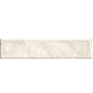 Handvorm Tegel Mero Glans Wit 6,5x29,8 cm